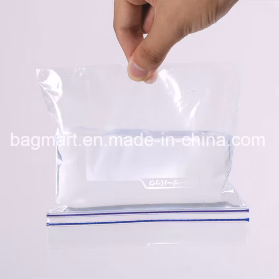Produto comestível, embalagem de caixas de varejo, saco de alimentos com zíper único/duplo, saco reutilizável, saco plástico, vegetais // congelados/acessórios/saco ziplock para cosméticos, anti