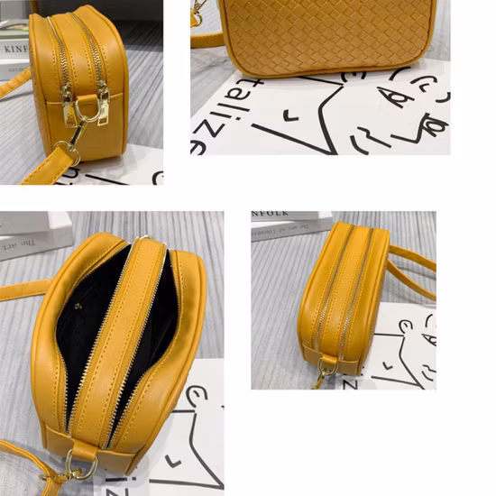 Red Swan Fashion Designer Couro Sling Man Peito Bolsa (RS