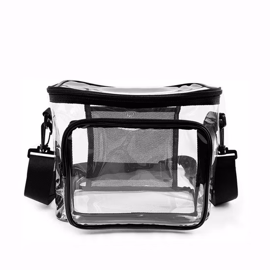 Saco de PVC transparente personalizado Sacos de maquiagem para bolsas de beleza